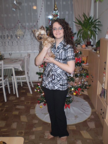 Terka+Peggy-Vánoce 2010