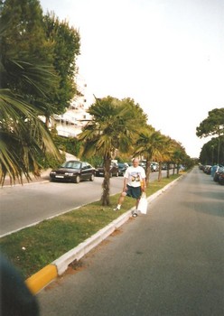 Itálie 2004 Lignano palmy