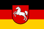 Vlajka Dolní Saska