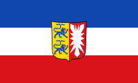 Zemská služební vlajka Šlesvicka-Holštýnska