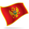 vlajka Černá Hora